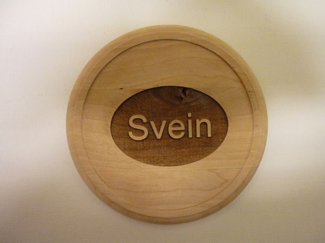 Hovedbilde 475 Brikett med navn